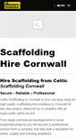 Mobile Screenshot of celticscaffolding.co.uk